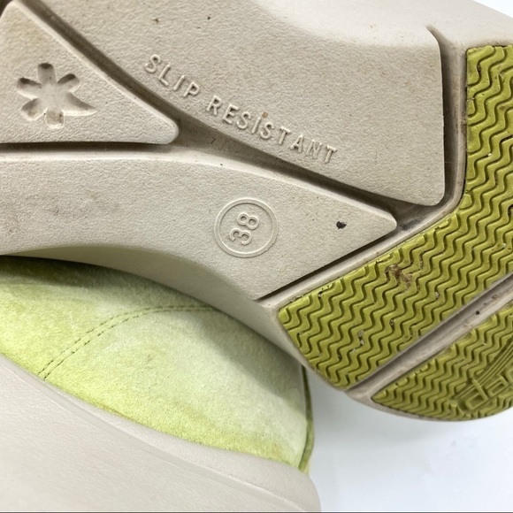 Dansko Elise suede comfort sneakers lime green 38